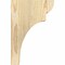 Ekena Millwork Yorktown Rough Sawn Corbel, Douglas Fir, 6"W x 8"D x 12"H COR06X08X12YOR00RDF - alternate 2